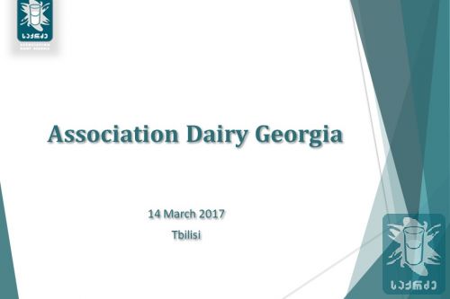 Presentation of dairy sector